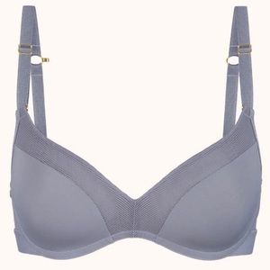 Lively no-wire push-up bra 36D grey